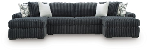 3-Piece Double Chaise Sectional