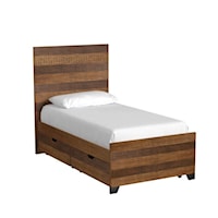 Rustic Youth Twin Bed