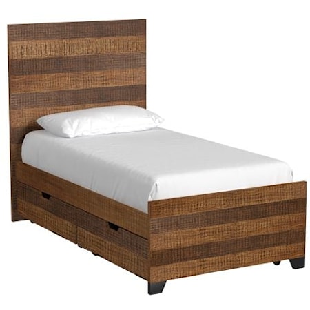 Rustic Youth Twin Bed