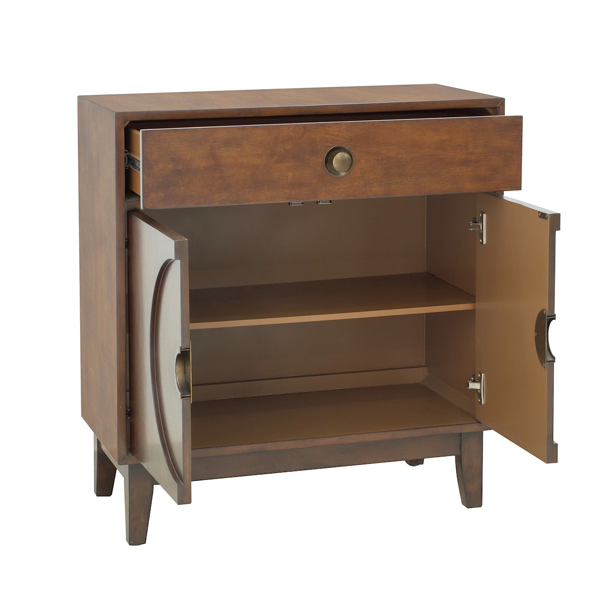 Accentrics Home Accents Mid-Century Modern Walnut Accent Chest