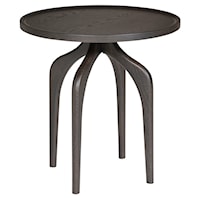 Modern Round Chairside Table