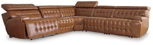 5-Piece Power Reclining Sectional