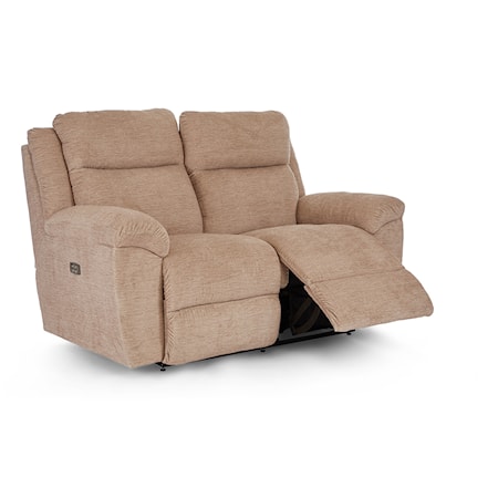 Power Reclining Loveseat w/Headrest &amp; Lumbar