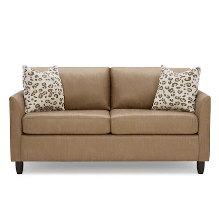Contemporary Sofa with Full Innerspring Sleeper