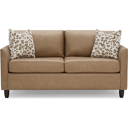 Contemporary Sofa with Full Innerspring Sleeper