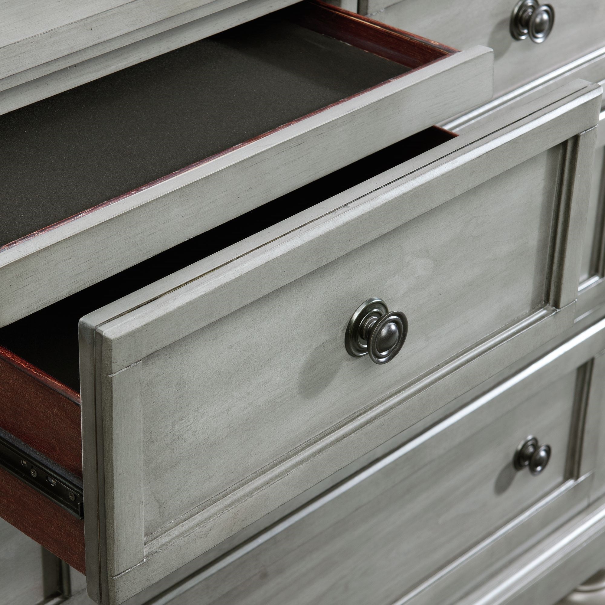 Elements Kingston KT900DR Dresser with Hidden Storage Drawer Royal