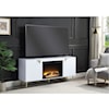 Acme Furniture Gaines TV Stand with Fireplace