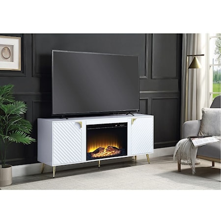 TV Stand with Fireplace