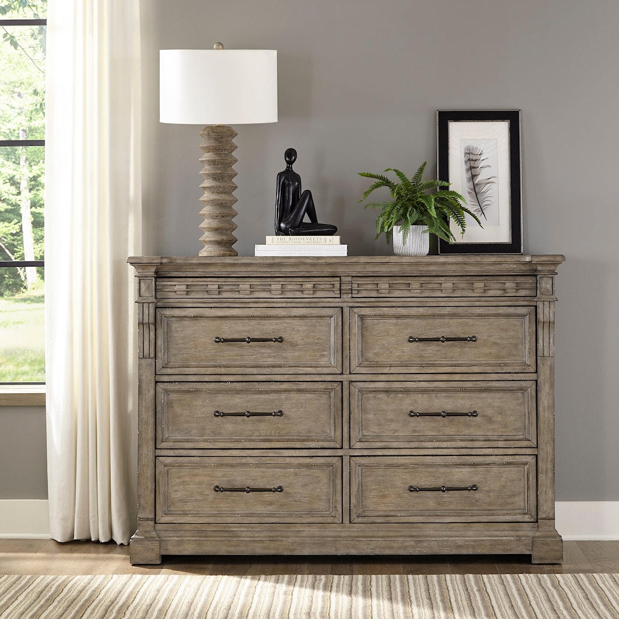 Libby Town & Country Eight-Drawer Dresser