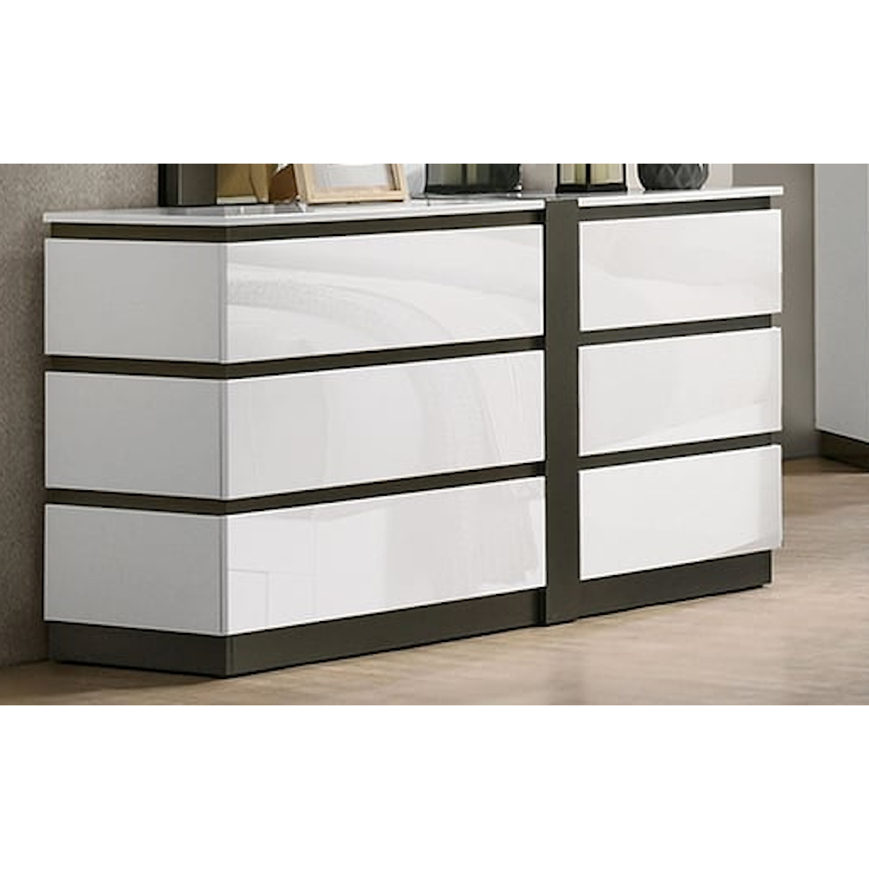 Furniture of America - FOA Birsfelden 6-Drawer Dresser