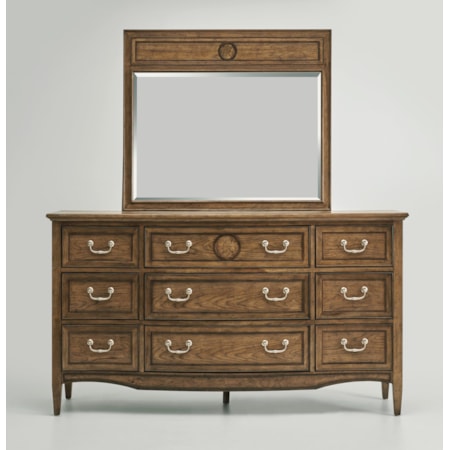 Dresser and Mirror