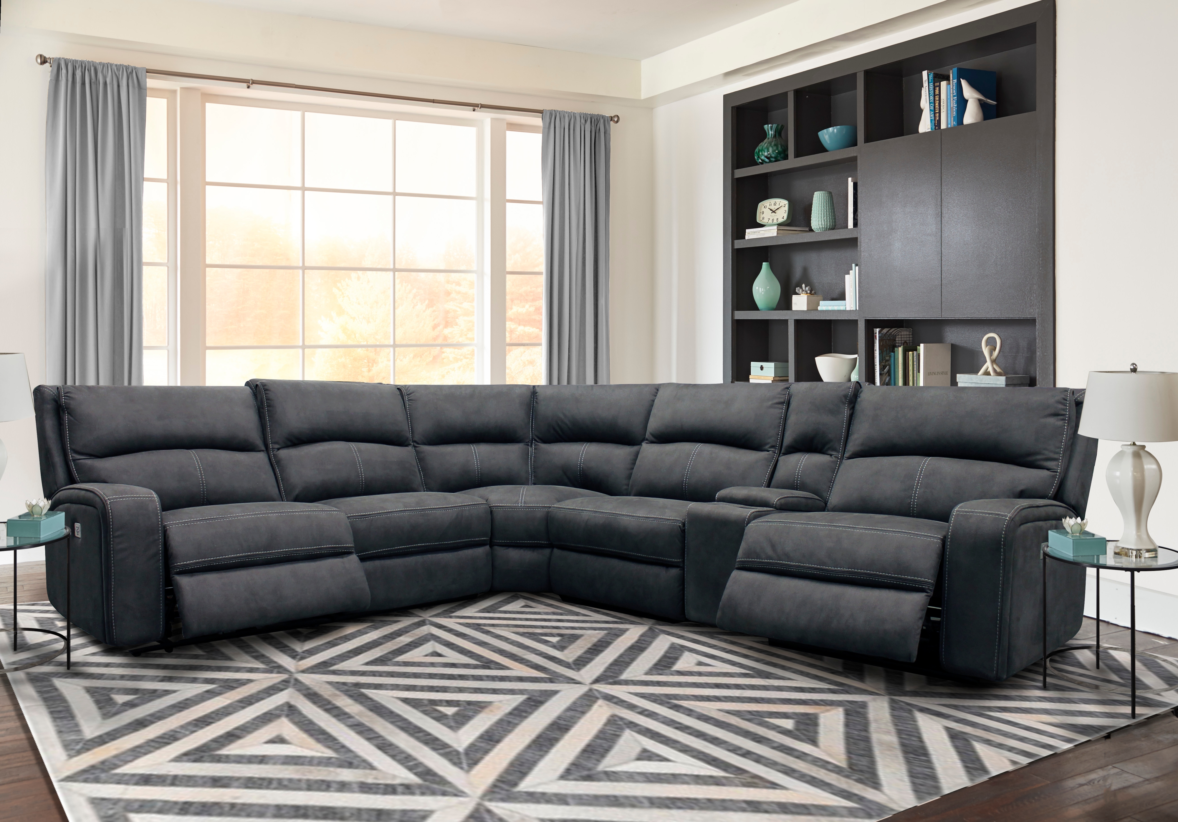 6-Piece Power Reclining Sectional Sofa