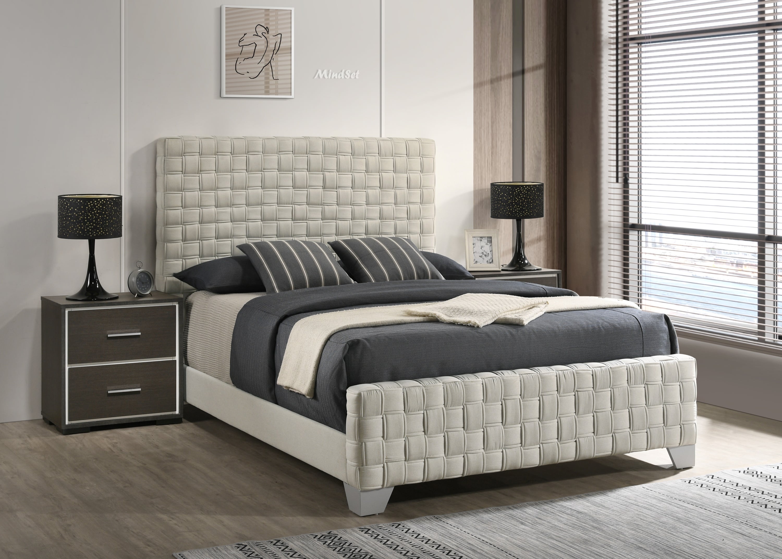 Upholstered Bed - King
