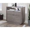 Sauder East Rock Two-Drawer Lateral File Cabinet