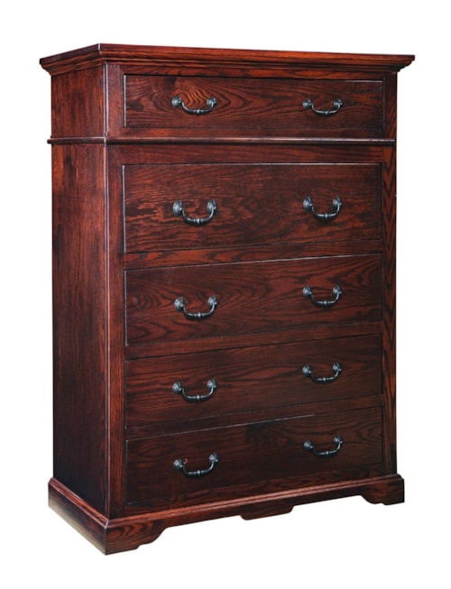 Traditional Six Drawer Chest