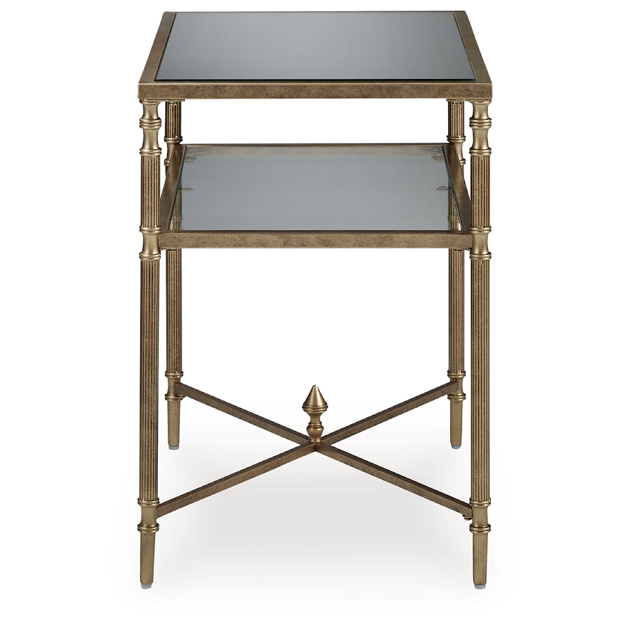 Signature Design by Ashley Cloverty Rectangular End Table