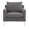 Moe's Home Collection Paris Paris Armchair Anthracite