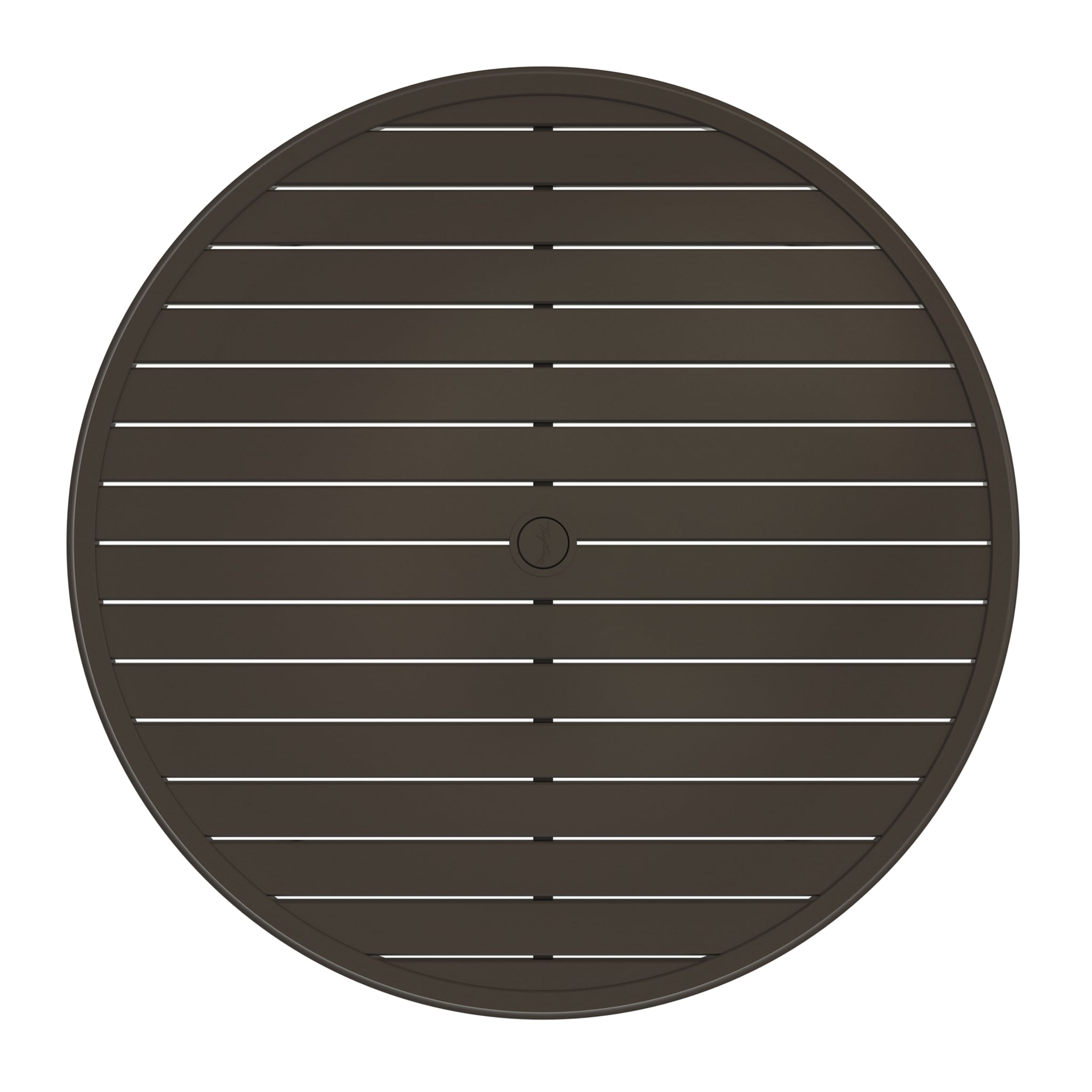 Tropitone Banchetto 42" Round Dining Table w/Umbrella Hole