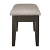 Signature Design by Ashley Ambenrock Upholstered Dining Bench with Storage