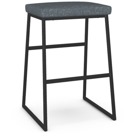 Upholstered Bar Height Dining Stool