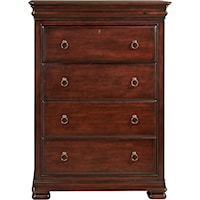 Transitional 4-Drawer Chest