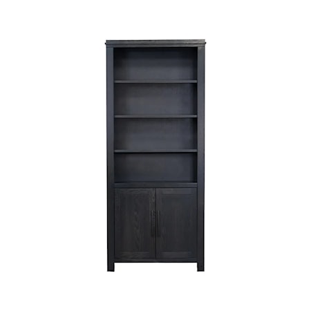 78&quot; Closed-Back Bookcase