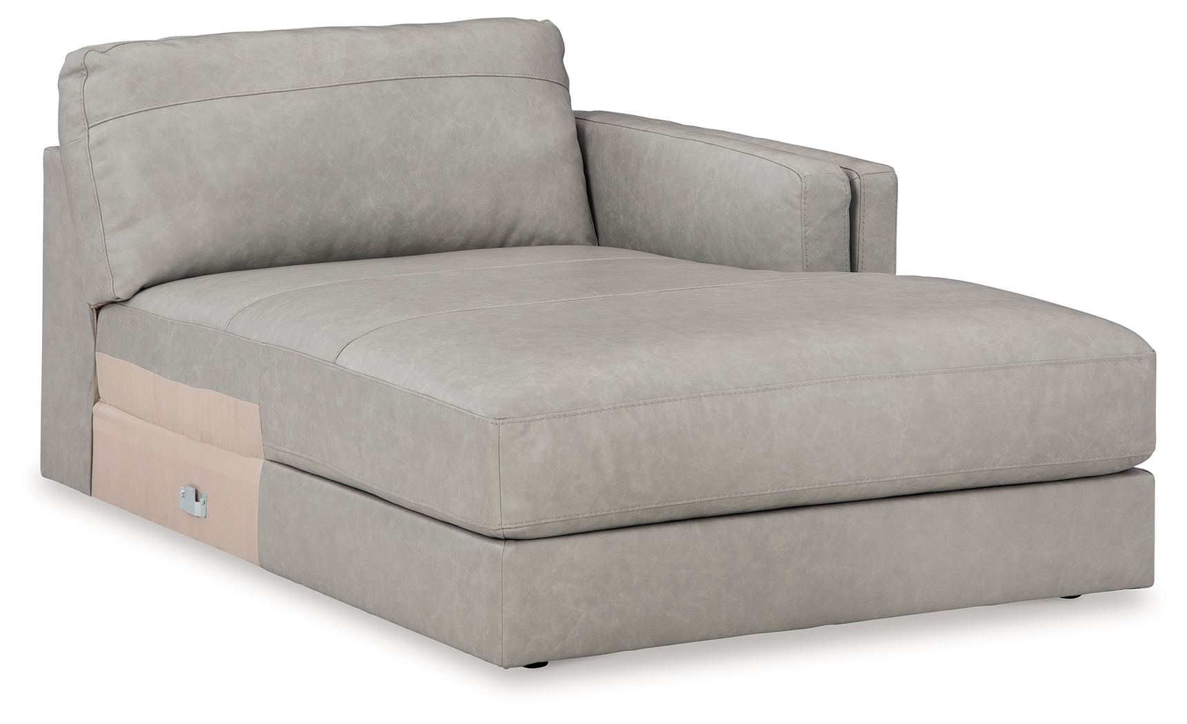 Signature Design by Ashley Amiata 2-Piece Sectional With Chaise And Ottoman