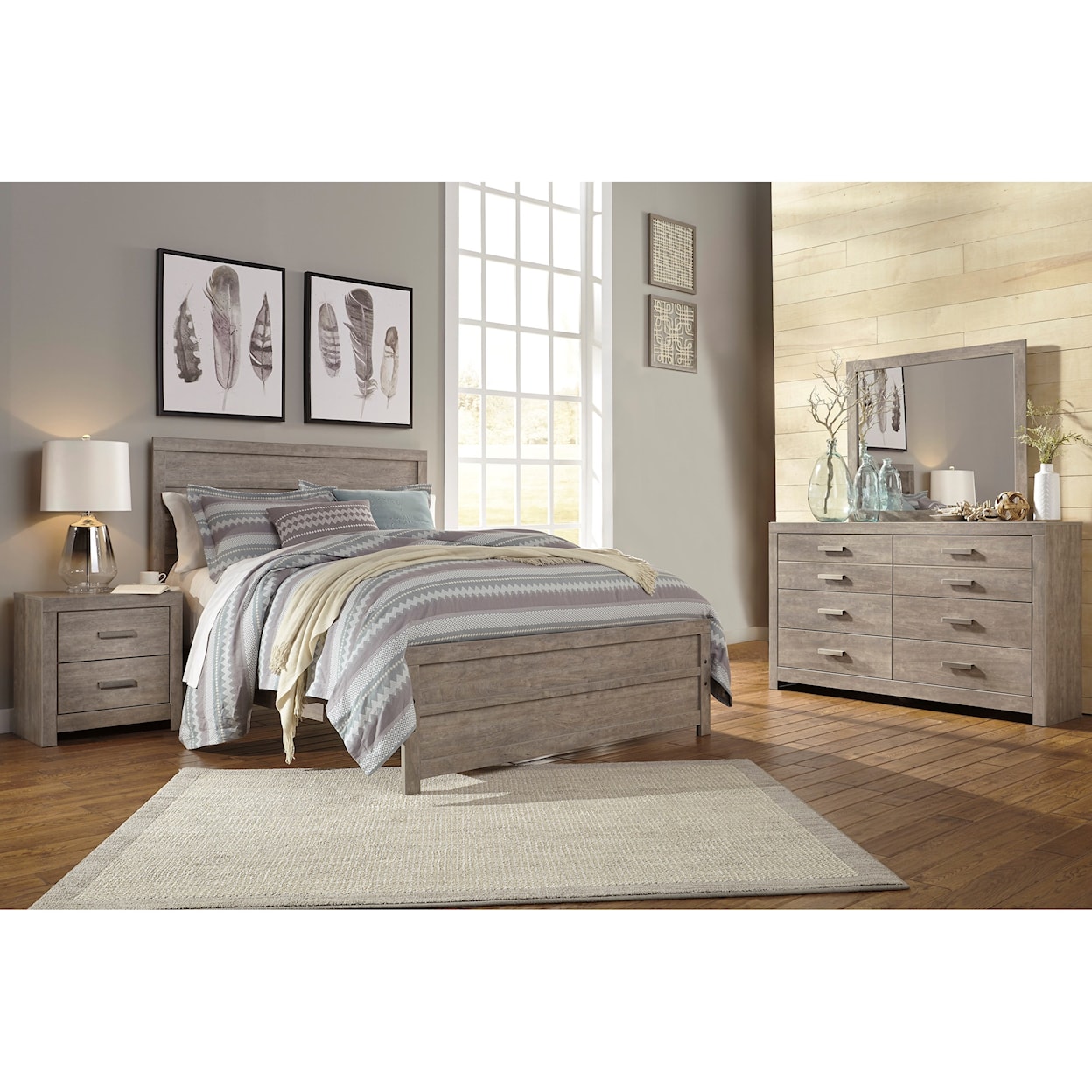 Ashley Signature Design Culverbach Queen Bedroom Group