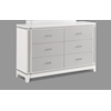 Crown Mark Ariane 6-Drawer Dresser