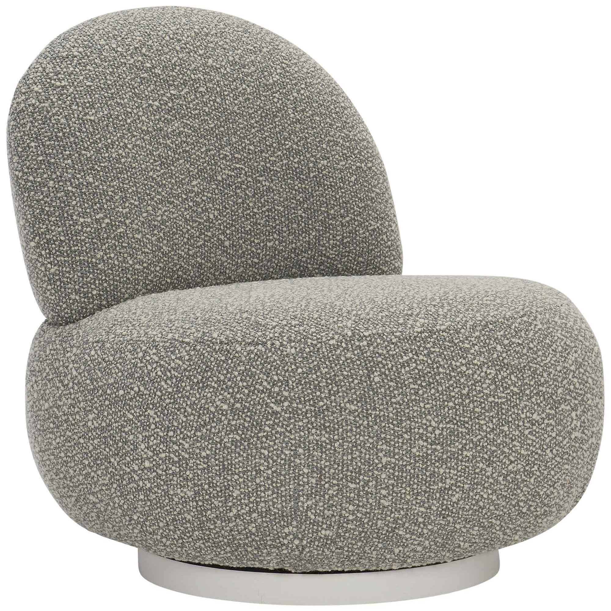 Arctic swivel discount fabric dining chair