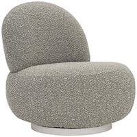 Lulu Fabric Swivel Chair