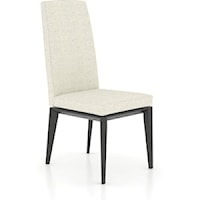 Contemporary Upholstered Full Back Chair