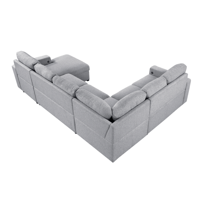 Homelegance Pompano  4-Piece Sectional Sofa