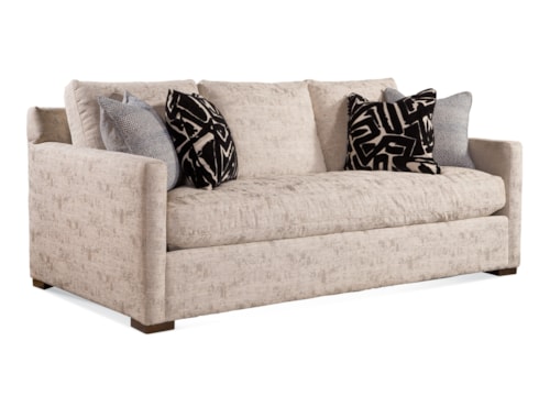Contemporary Sofa with Bench Seat