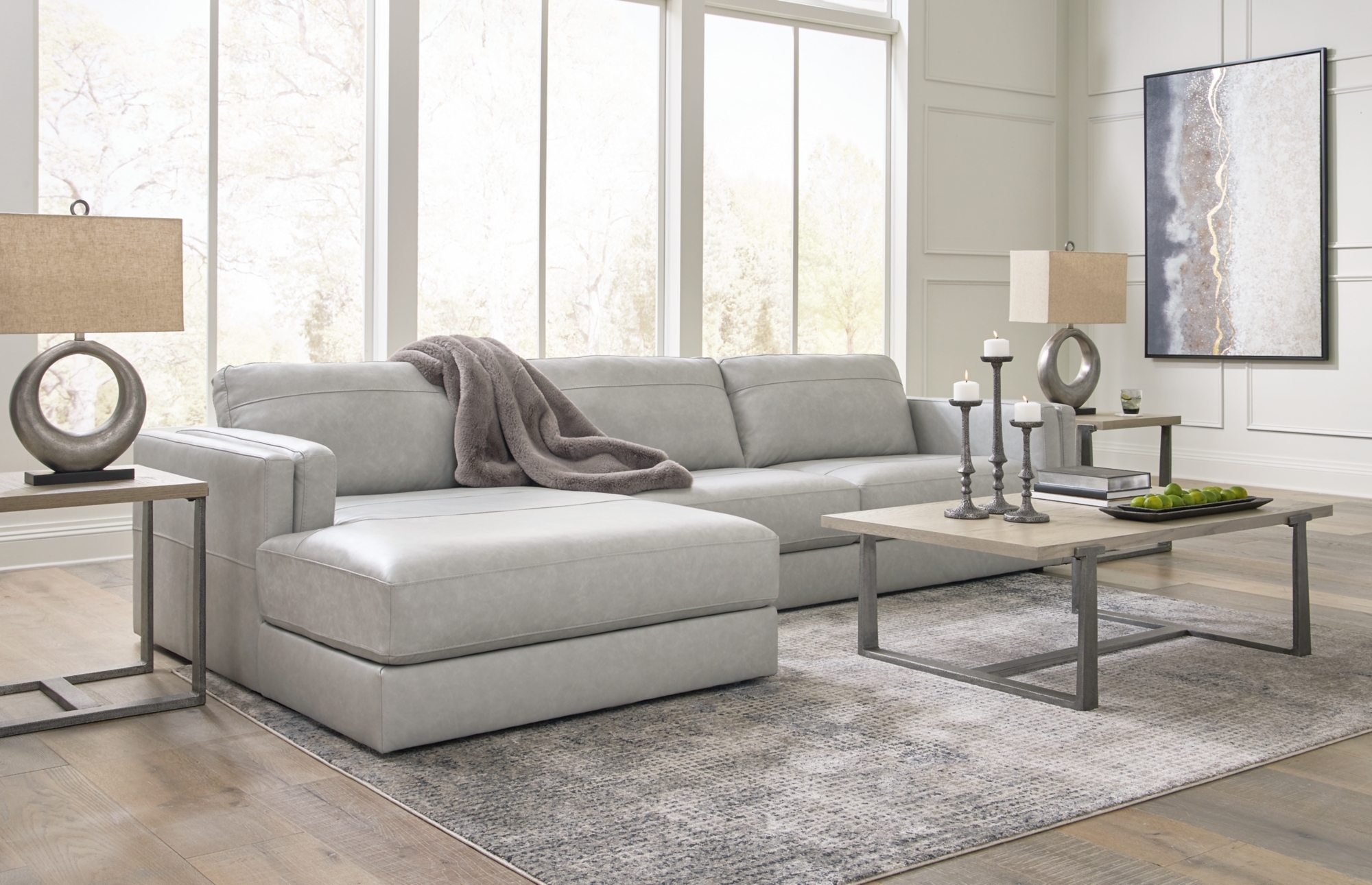 2-Piece Sectional With Chaise