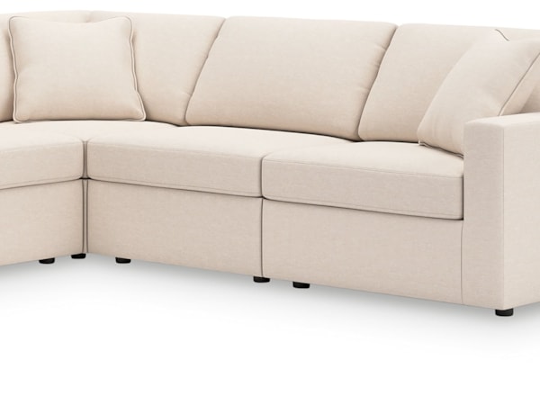 5-Piece Sectional And Swivel Glider Recliner