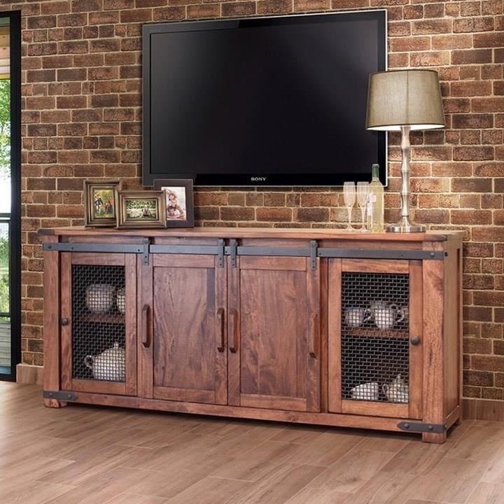 70" 4-Door TV Stand