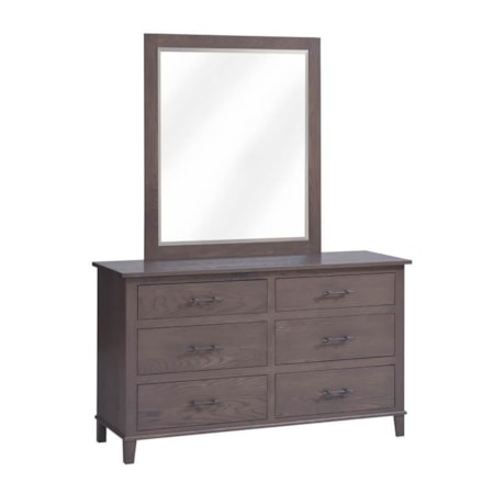 Low Dresser Mirror