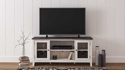 Lg TV Stand W/ Fireplace Option