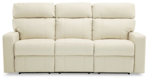 Oakwood Contemporary Apartment-Size Manual Reclining Sofa