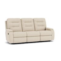 Casual Biscuit Back Reclining Sofa