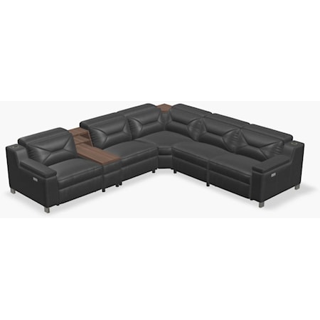 5-seat Sleeper Sectional