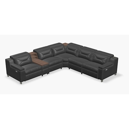 5-seat Sleeper Sectional