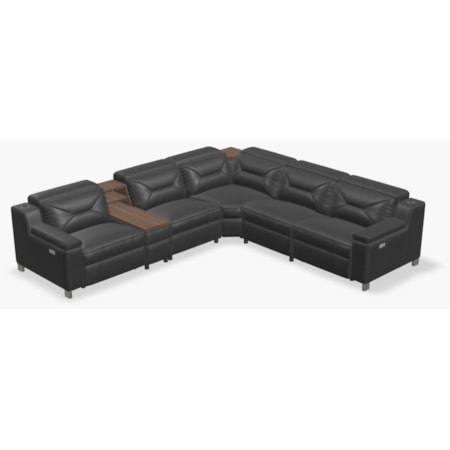 5-seat Sleeper Sectional