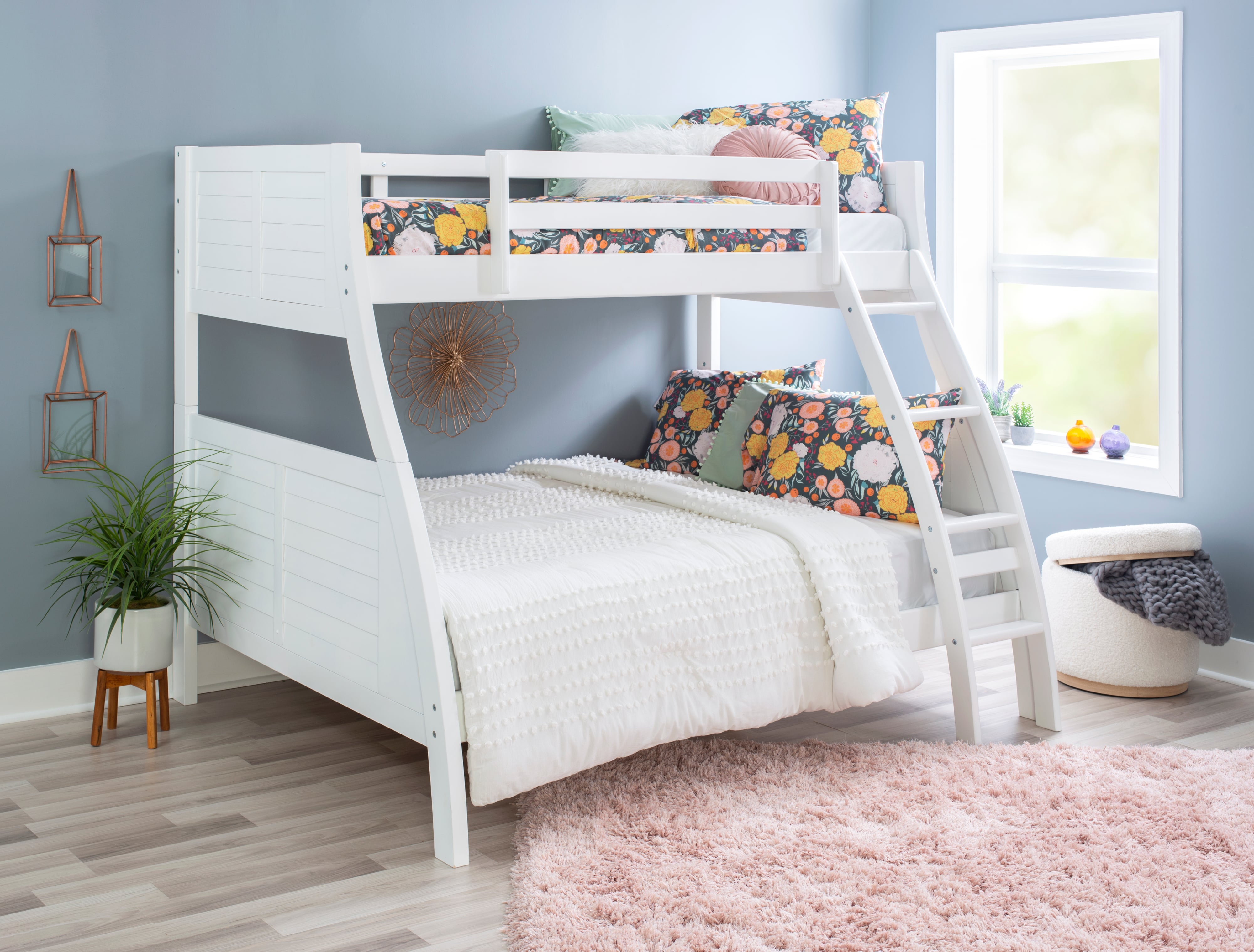 Powell Easton Easton Wht Bunk Bed 2 Carton