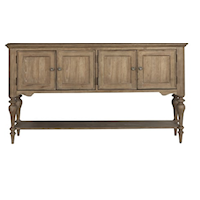 Traditional Sideboard with Adjustable Shelves