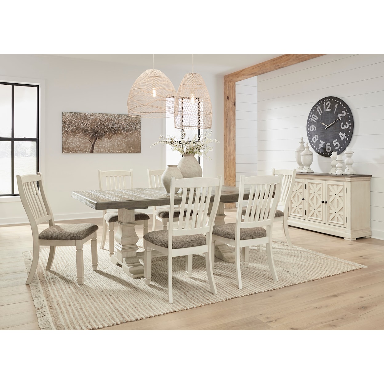 Signature Design Bolanburg Extension Dining Table