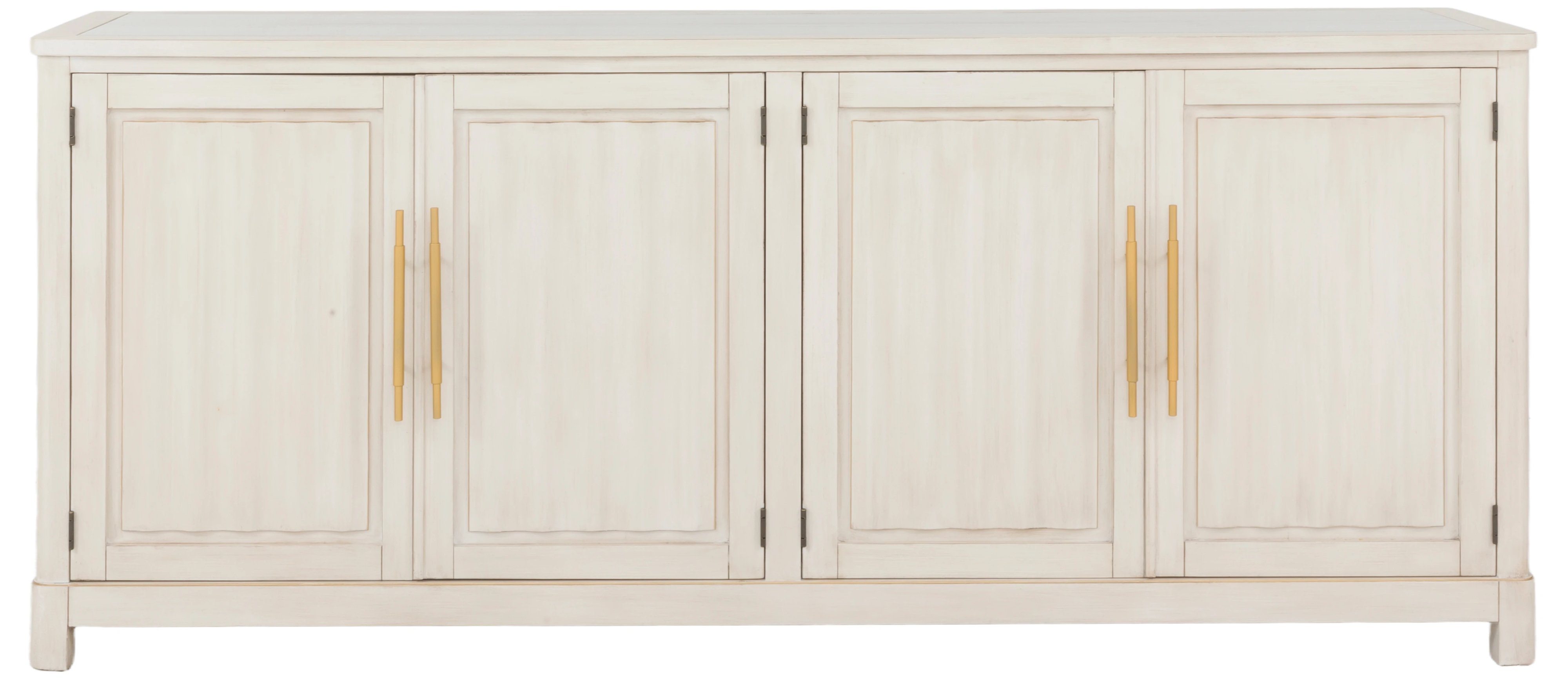 4-Door Credenza with Stone Top