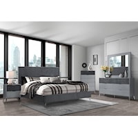 Transitional King Bedroom Set