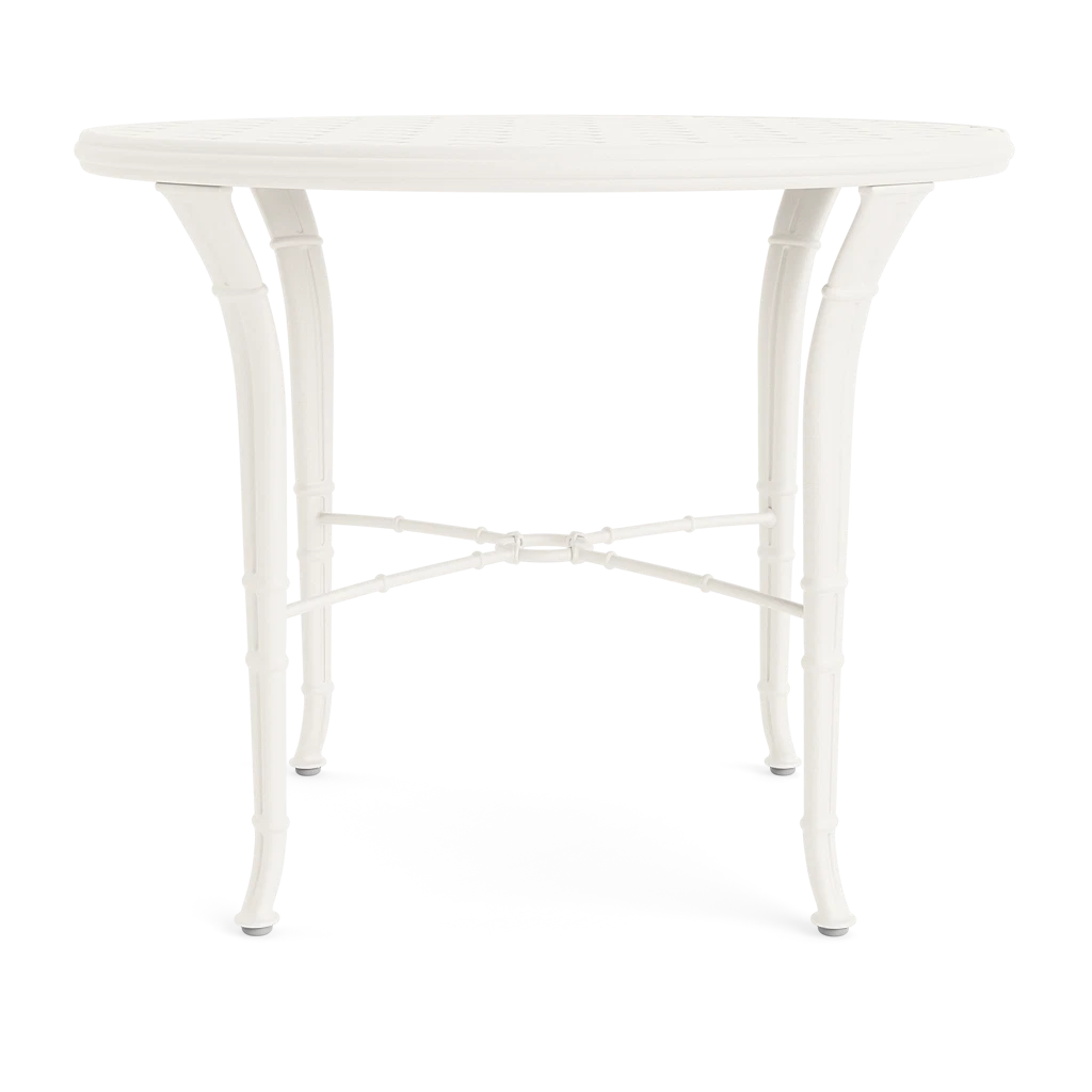 Cast Aluminum Bistro Set w/Umbrella Table